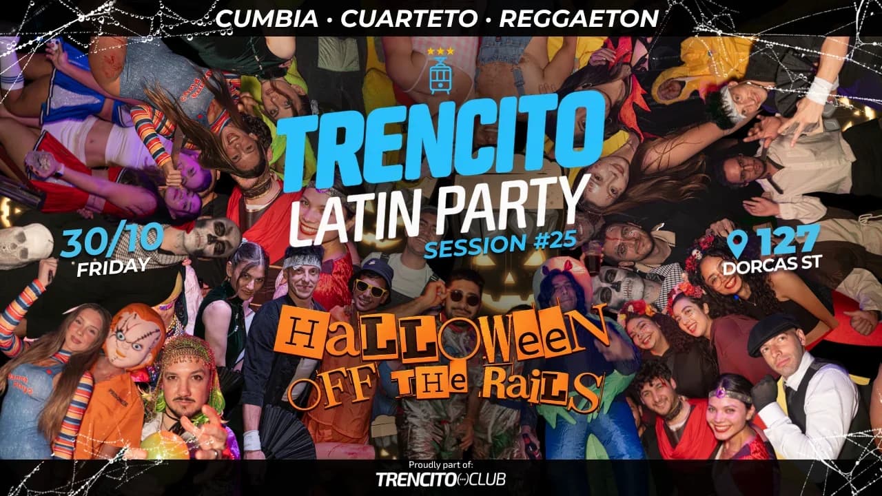 🎃 Trencito Latin Party — Session #25: Halloween Off the Rails 🎃